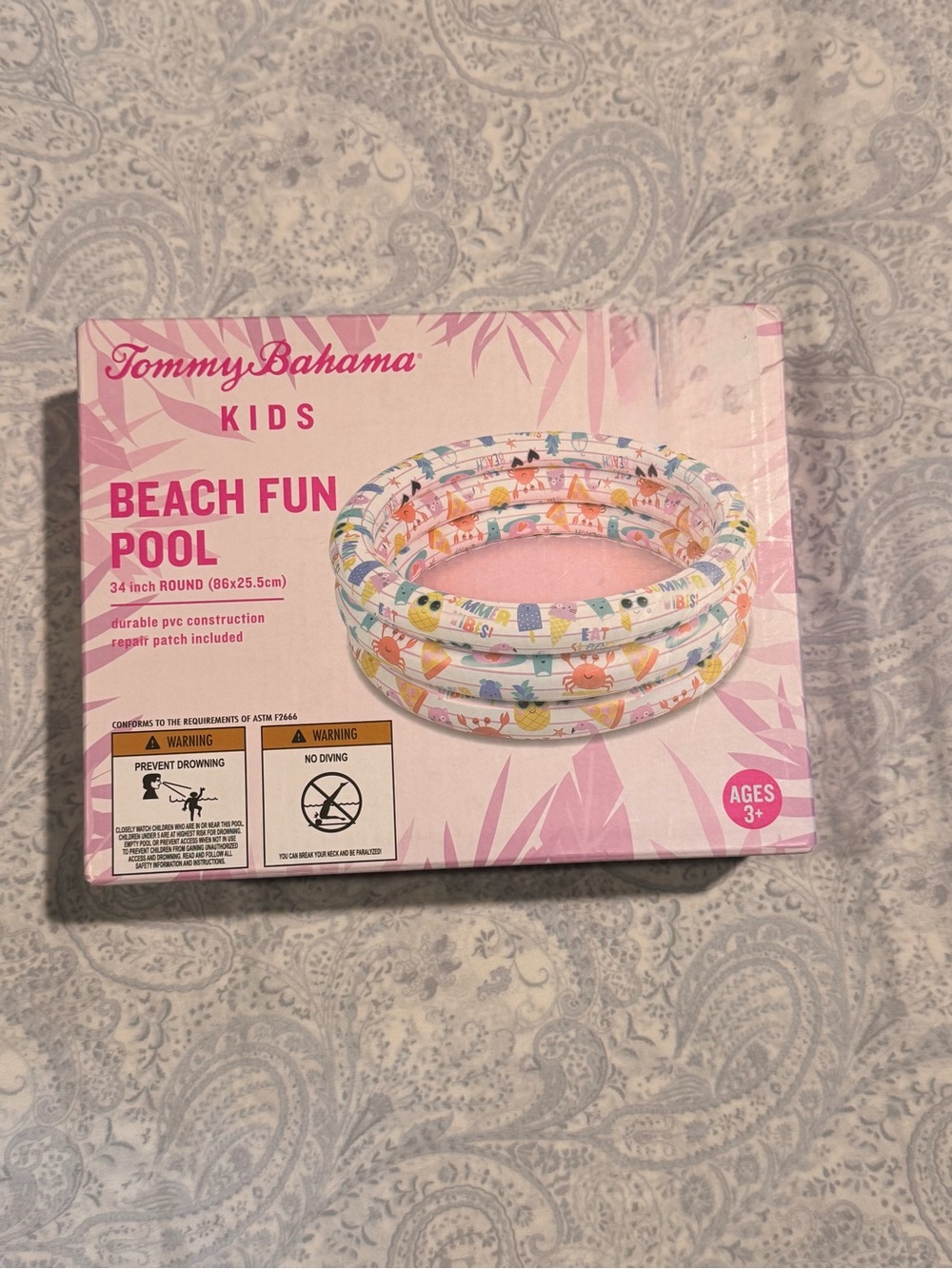 Tommy Bahama 34 inch Round Beach Fun Pool
